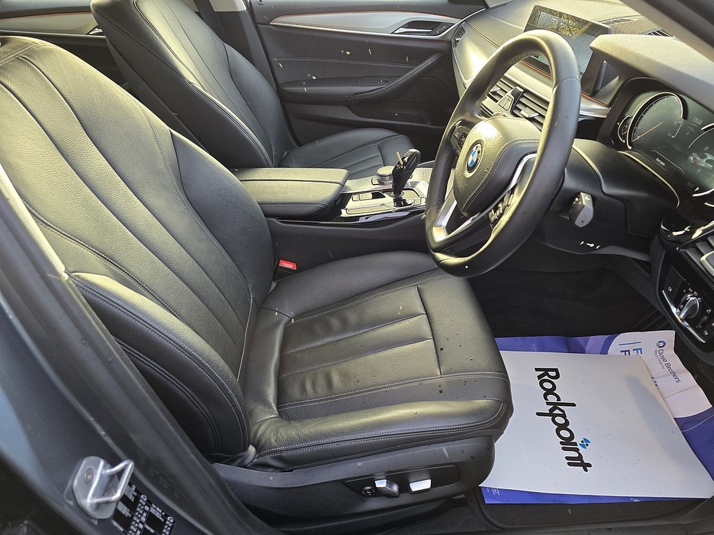 BMW 5 Series 520D Se Blue #3