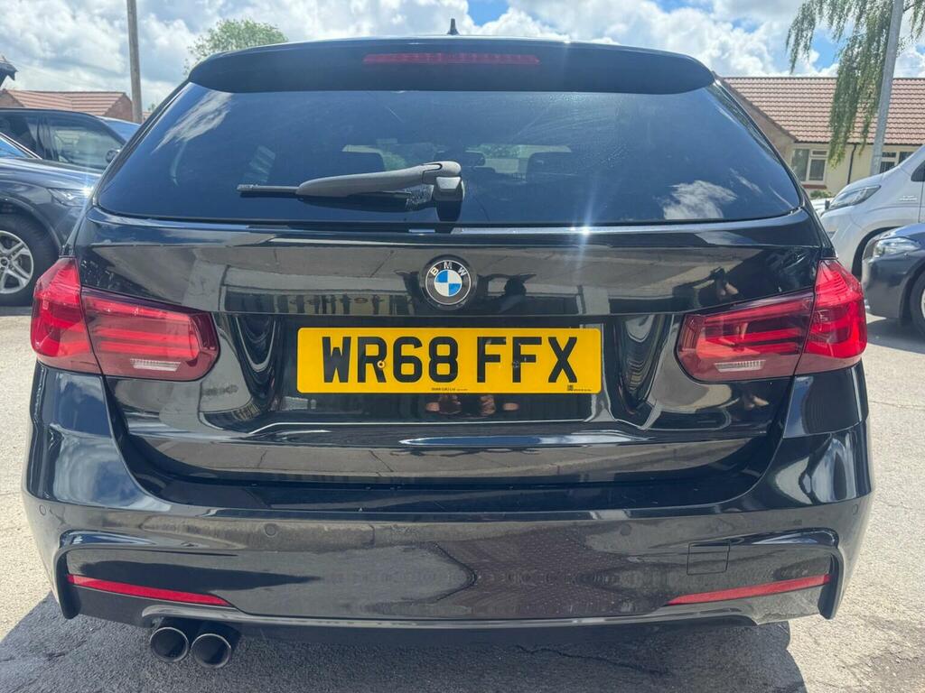 BMW 3 Series 2.0 320D M Sport Shadow Edition Touring Euro Black #2