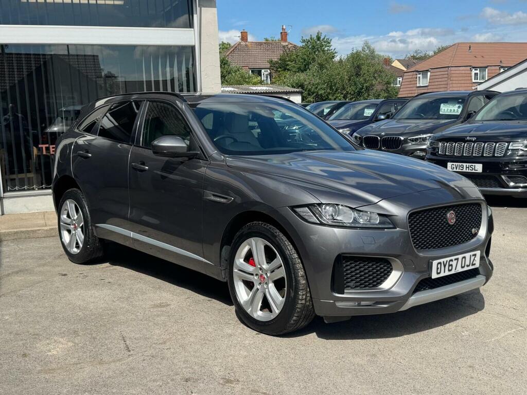 Jaguar F-Pace 3.0 D300 V6 S Awd Euro 6 Ss Grey #2