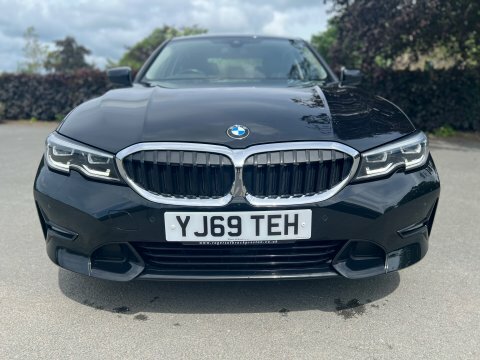 BMW 3 Series 318D Sport YJ69TEH Black #4