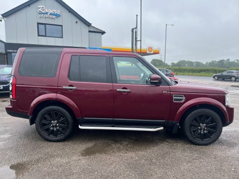 Land Rover Discovery Sdv6 Se Red #2