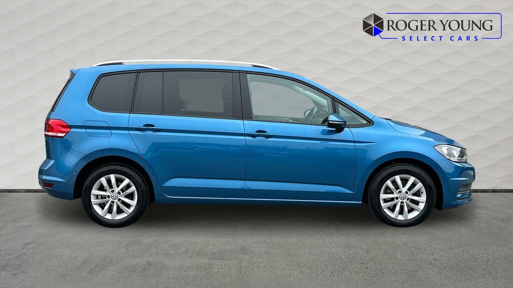 Volkswagen Touran 2.0 Tdi Se Mpv Blue #4