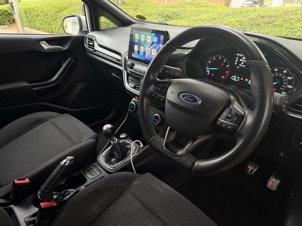 Ford Fiesta 1.0T Ecoboost St-line Euro 6 Ss NXZ1740 Silver #2