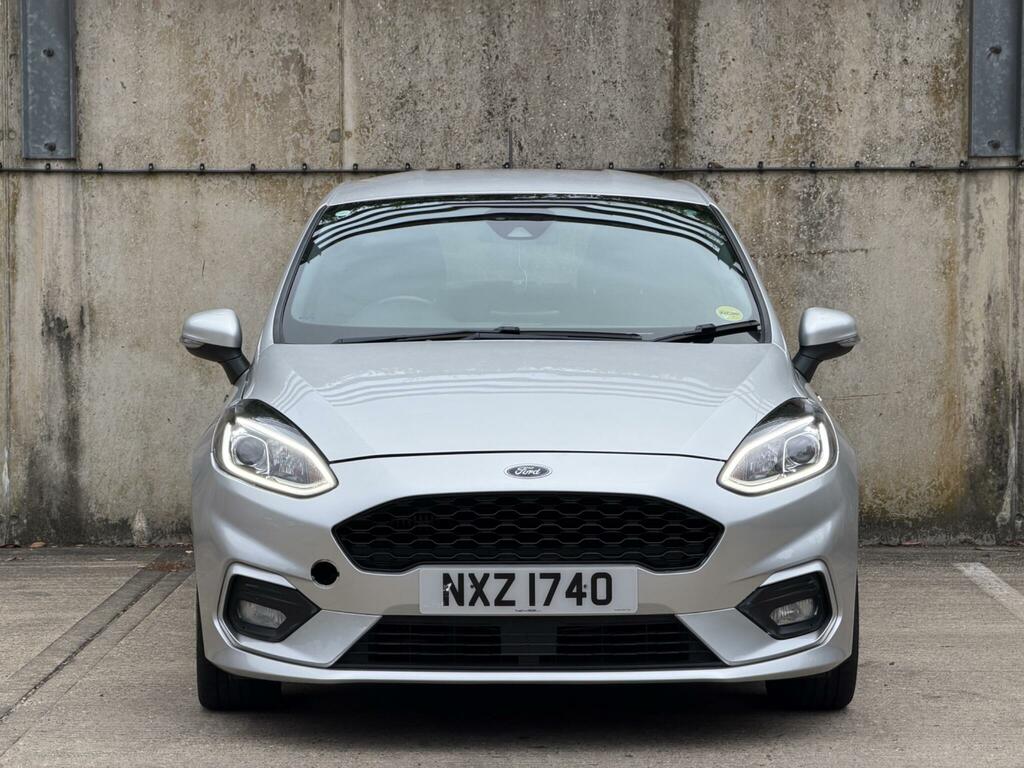 Ford Fiesta 1.0T Ecoboost St-line Euro 6 Ss NXZ1740 Silver #3