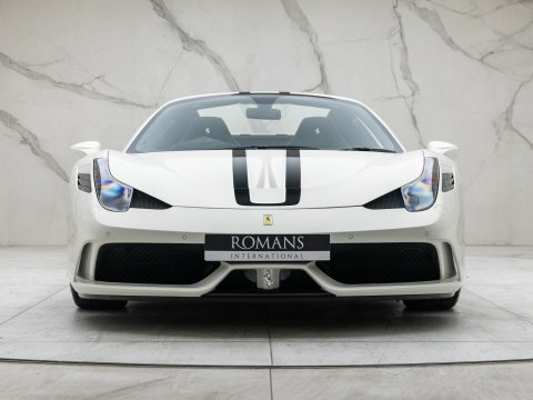 Ferrari 458 Speciale Aperta White #10