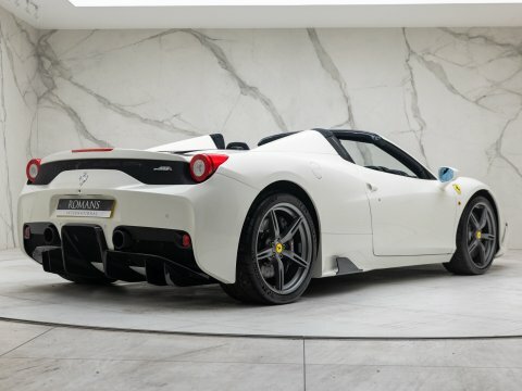 Ferrari 458 Speciale Aperta White #8