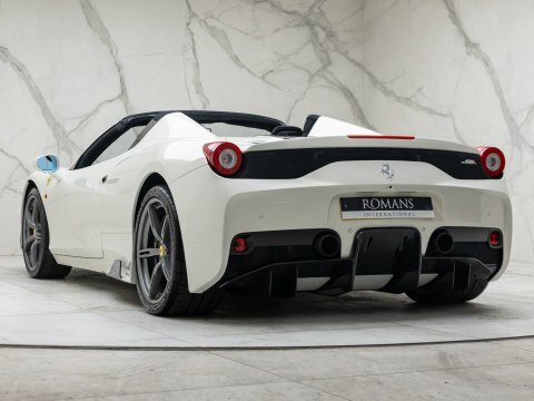 Ferrari 458 Speciale Aperta White #13