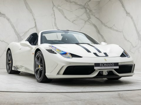 Ferrari 458 Speciale Aperta White #12