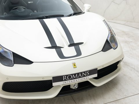 Ferrari 458 Speciale Aperta White #42
