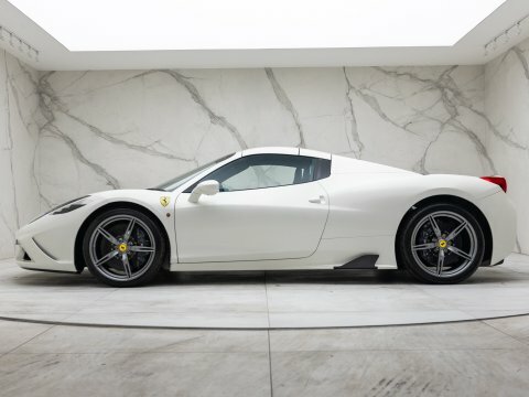 Ferrari 458 Speciale Aperta White #7