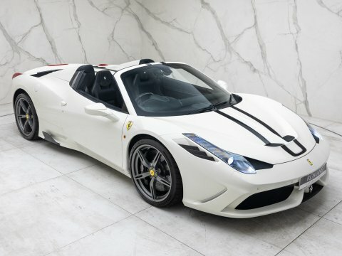 Ferrari 458 Speciale Aperta White #14