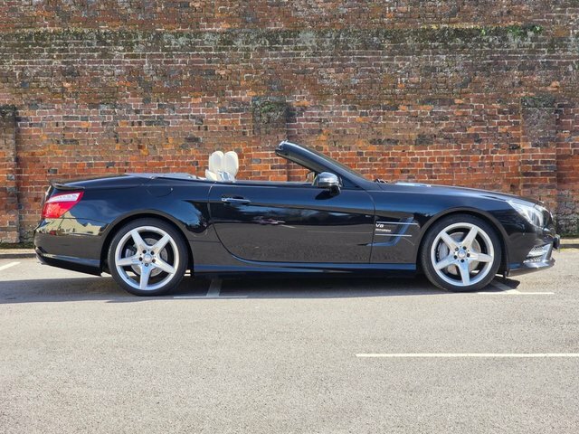 Mercedes-Benz SL Class 4.7 Sl500 Amg Sport Convertible G-troni Black #6
