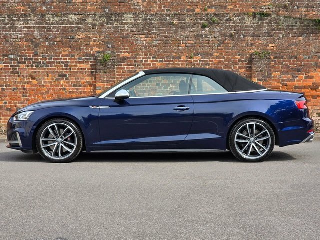 Audi S5 3.0 Tfsi V6 Cabriolet Tiptronic Quattro Blue #2