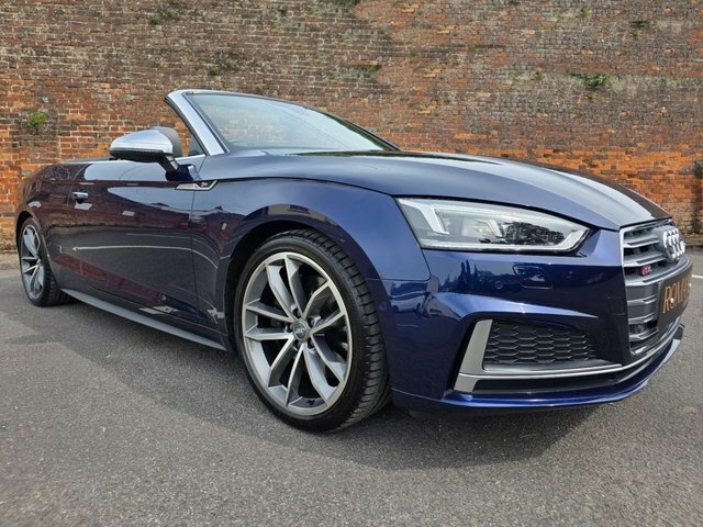 Audi S5 3.0 Tfsi V6 Cabriolet Tiptronic Quattro Blue #6