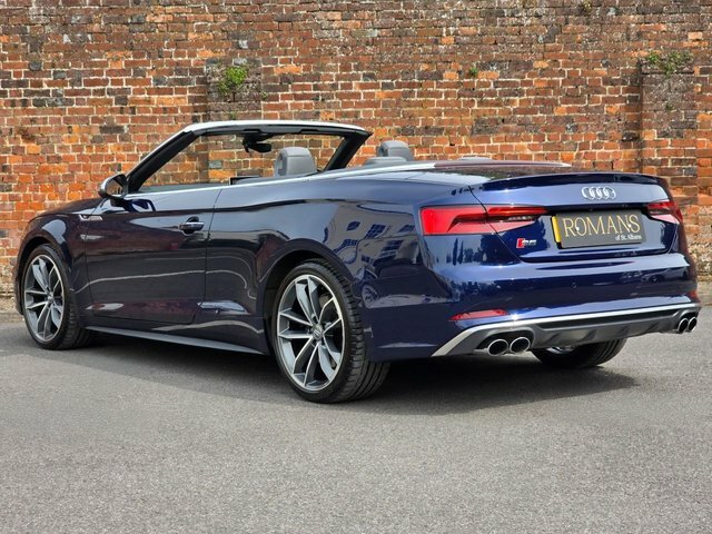 Audi S5 3.0 Tfsi V6 Cabriolet Tiptronic Quattro Blue #3
