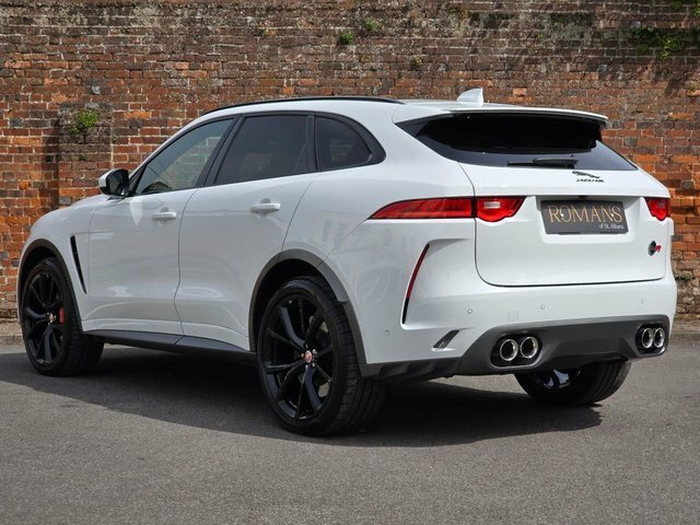 Jaguar F-Pace 5.0 V8 Svr Suv Quickshift Awd Euro 6 S White #3