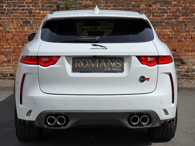 Jaguar F-Pace 5.0 V8 Svr Suv Quickshift Awd Euro 6 S White #5