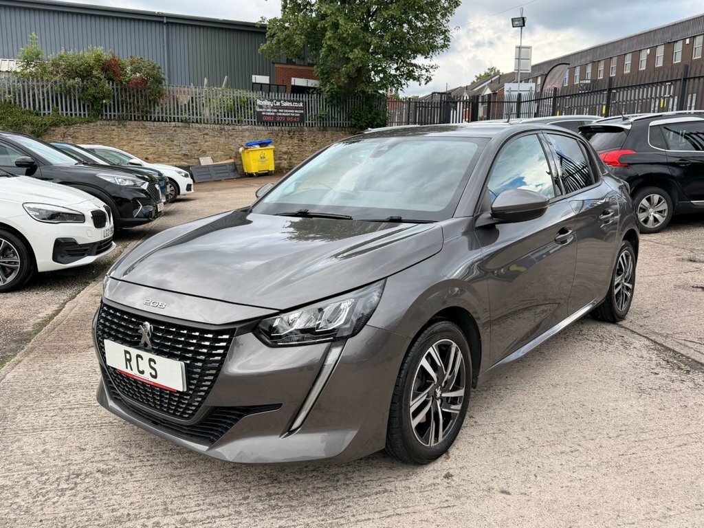 Peugeot 208 1L Allure JM68MET Grey #4