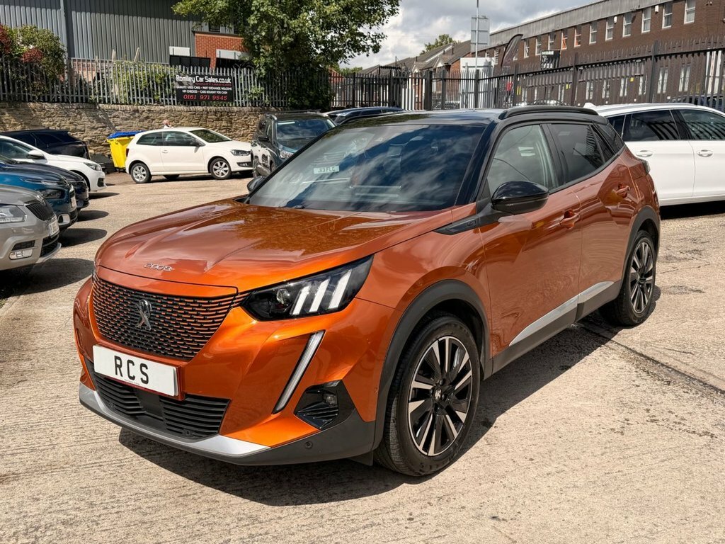 Peugeot e-2008 2008 Gt Line Ev Orange #5