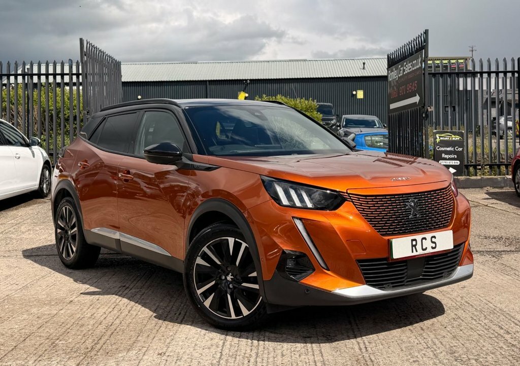 Peugeot e-2008 2008 Gt Line Ev Orange