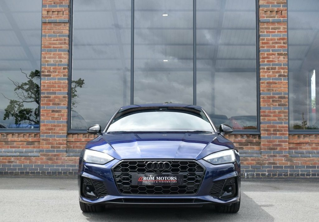 Audi A5 2L Black Edition Blue #3