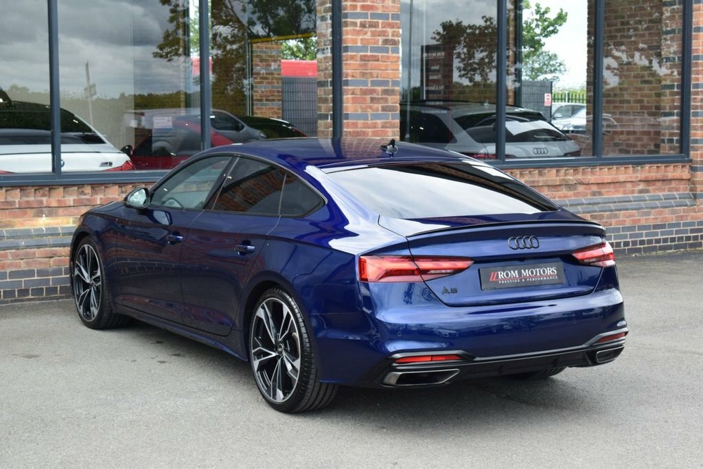 Audi A5 Hatchback Black #44