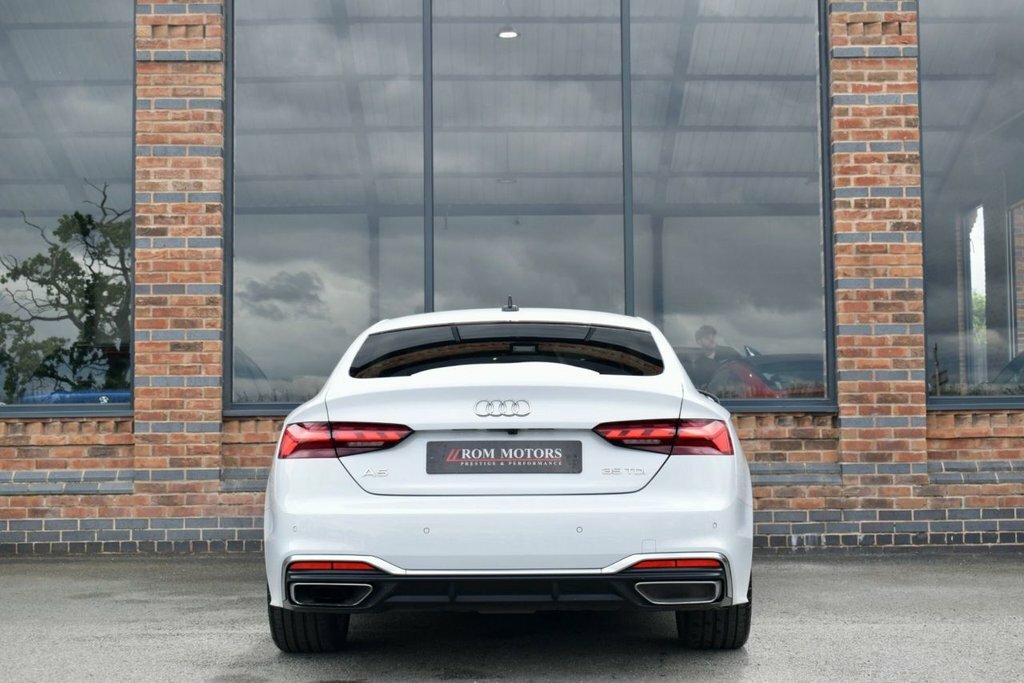 Audi A5 2L S Line GK23EOF White #6