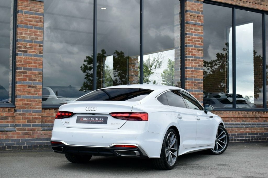 Audi A5 2L S Line GK23EOF White #2