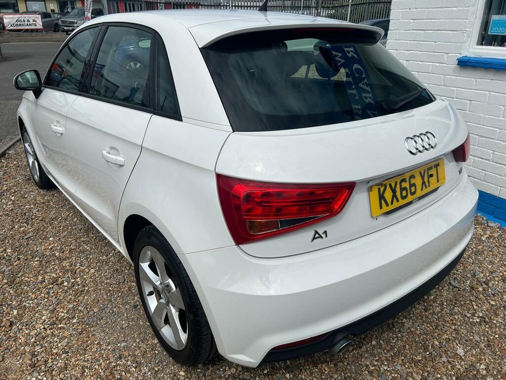 Audi A1 1.6 Tdi Sport Sportback Euro 6 Ss White #3