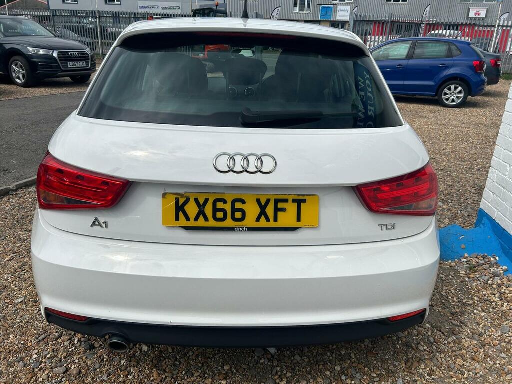 Audi A1 1.6 Tdi Sport Sportback Euro 6 Ss White #4