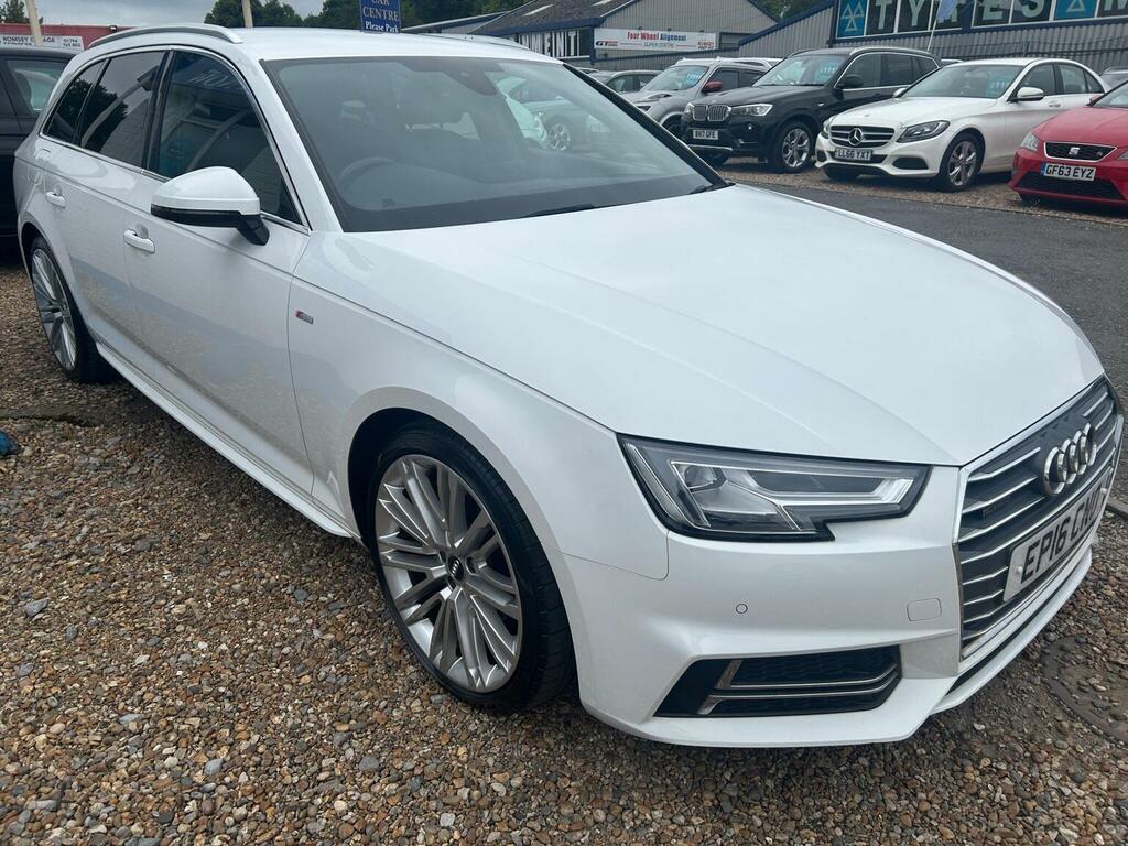 Audi A4 Avant 2.0 Tdi S Line S Tronic Quattro Euro 6 Ss White #5