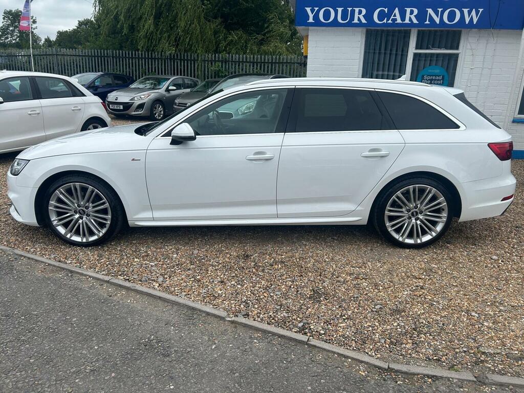 Audi A4 Avant 2.0 Tdi S Line S Tronic Quattro Euro 6 Ss White #2