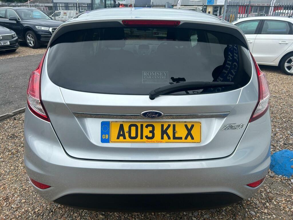 Ford Fiesta 1.25 Zetec Euro 5 Silver #4
