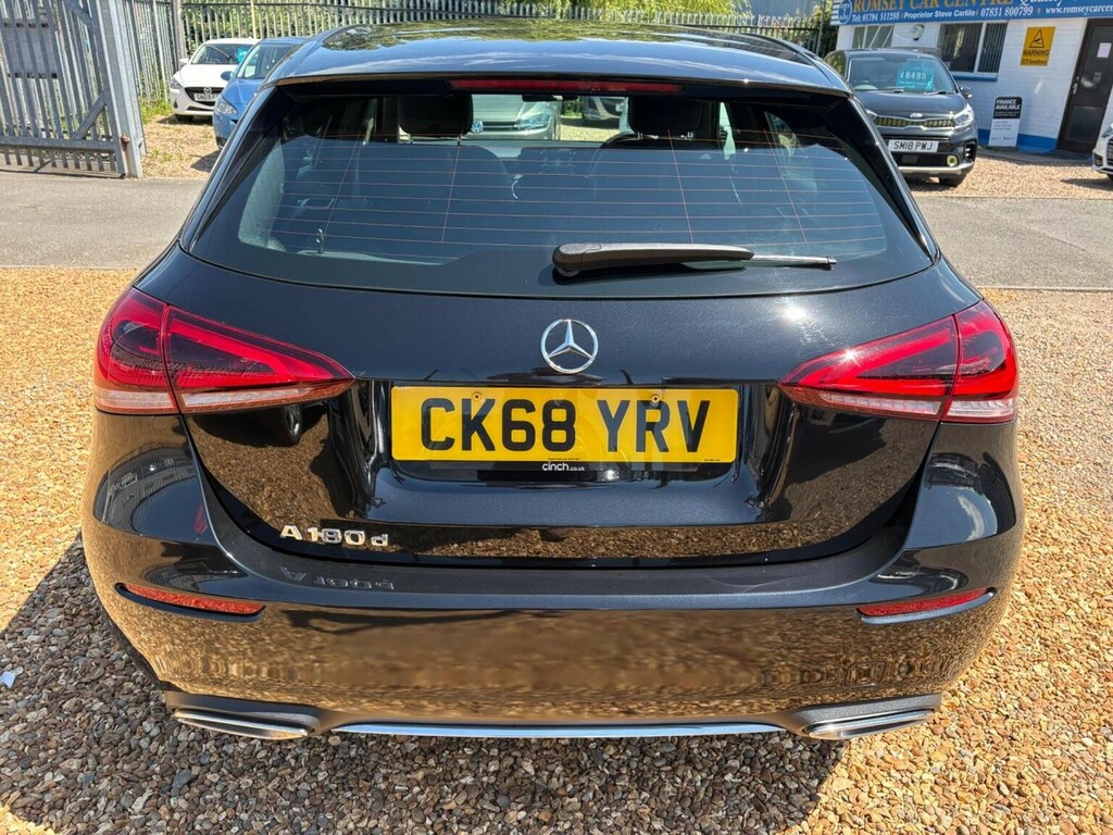Mercedes-Benz A Class 1.5 A180d Sport 7G-dct Euro 6 Ss CK68YRV Black #6