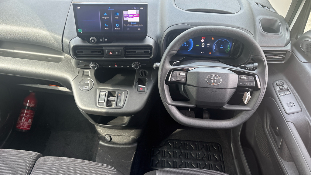 Toyota Proace City 50Kwh Icon Short Panel Van White #6