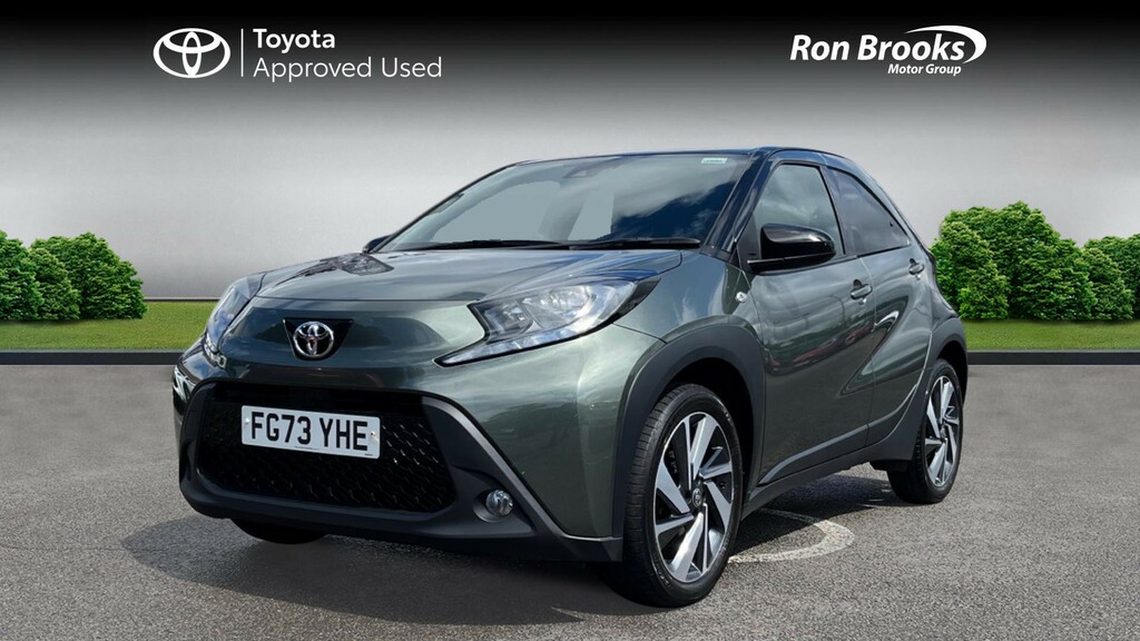 Toyota Aygo X 1.0 Vvt-i Edge X-shift Eur FG73YHE Green #3