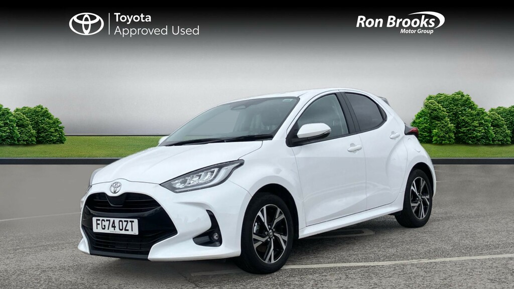 Toyota Yaris 1.5 Vvt-h Design E-cvt Eur FG74OZT White #3