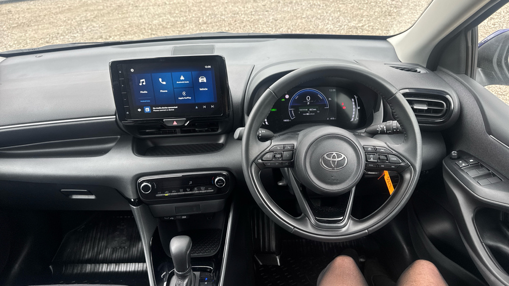 Toyota Yaris 1.5 Vvt-h Design E-cvt Eur FG25HLZ Blue #6