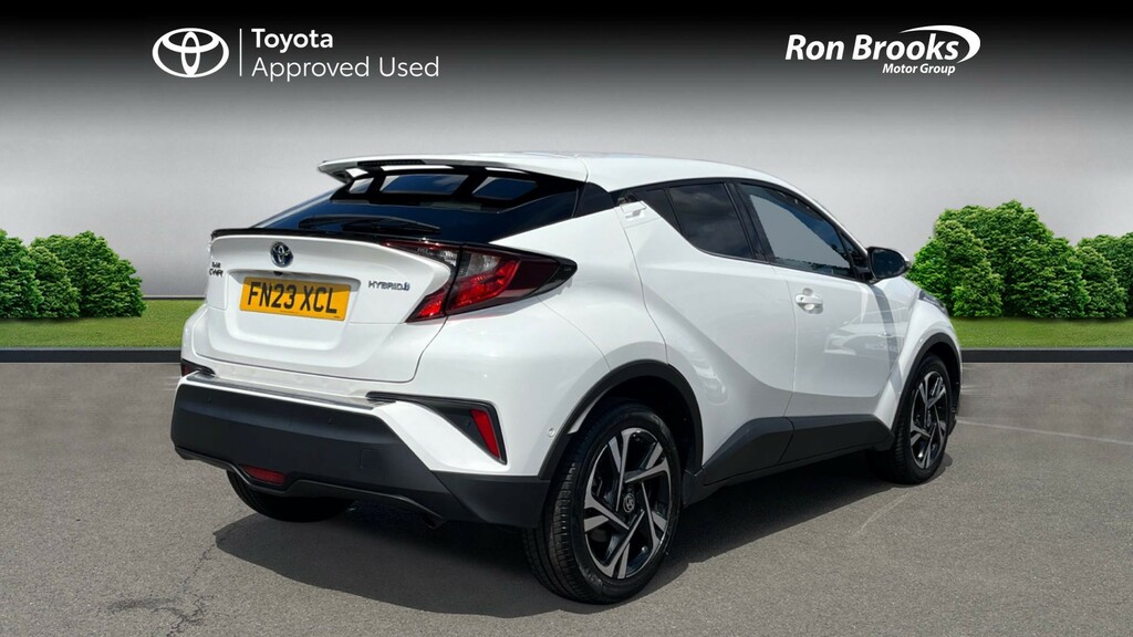 Toyota C-Hr 1.8 Vvt-h Design Cvt Euro FN23XCL White #2