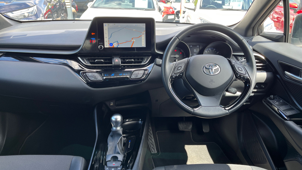 Toyota C-Hr 1.8 Vvt-h Design Cvt Euro FN23XCL White #6
