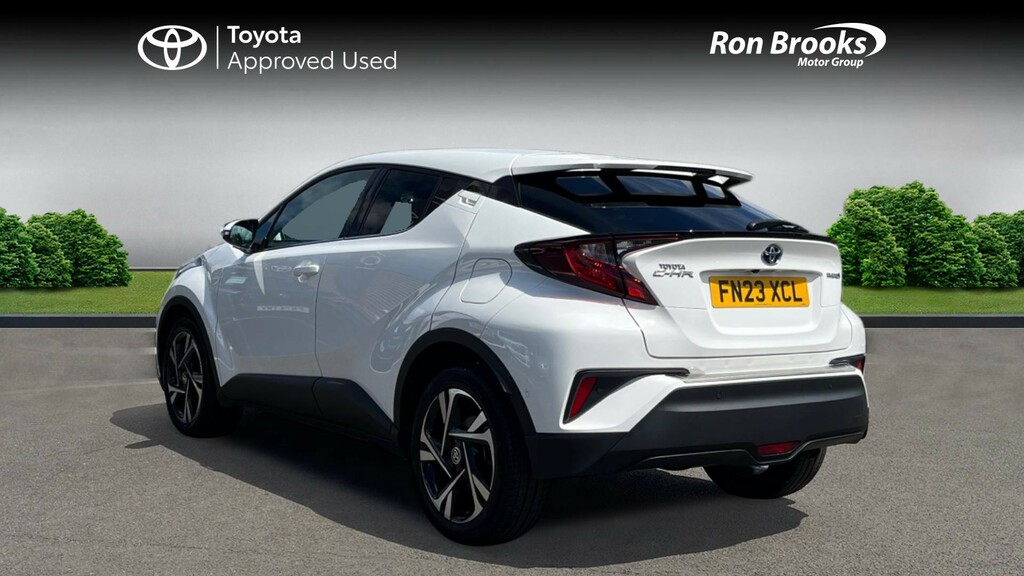 Toyota C-Hr 1.8 Vvt-h Design Cvt Euro FN23XCL White #4