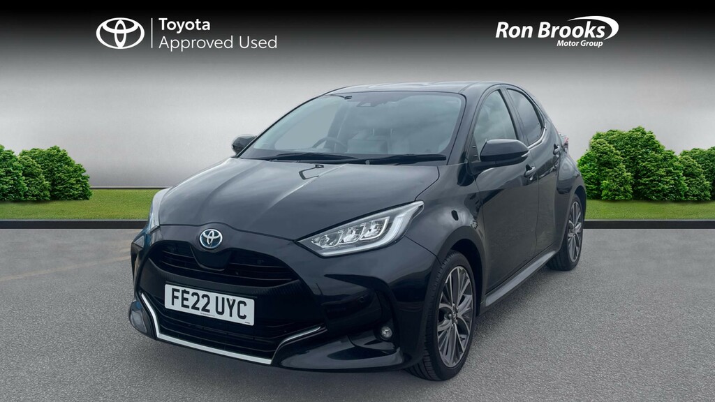 Toyota Yaris 1.5 Vvt-h Excel E-cvt Euro FE22UYC Black #3