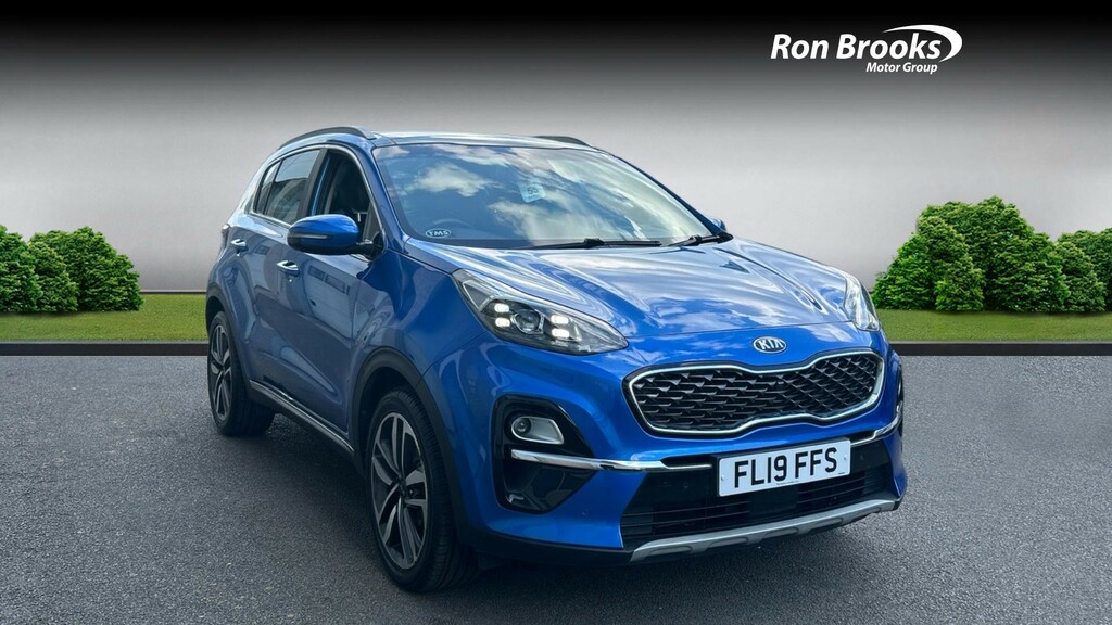 Kia Sportage 1.6 T-gdi 4 Euro 6 Ss 5 FL19FFS Blue