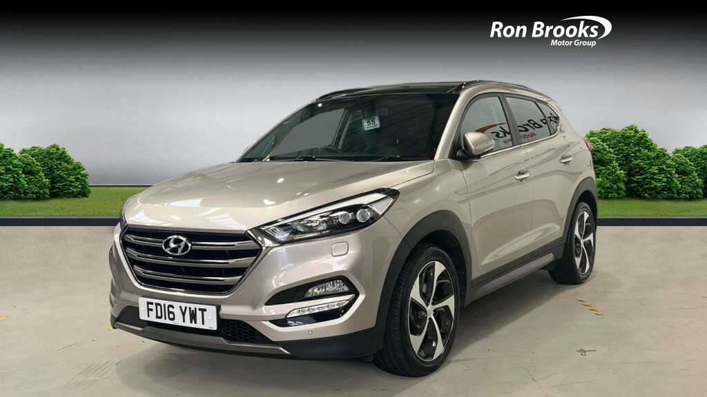 Hyundai Tucson 2.0 Crdi Premium Se 4 FD16YWT White #3