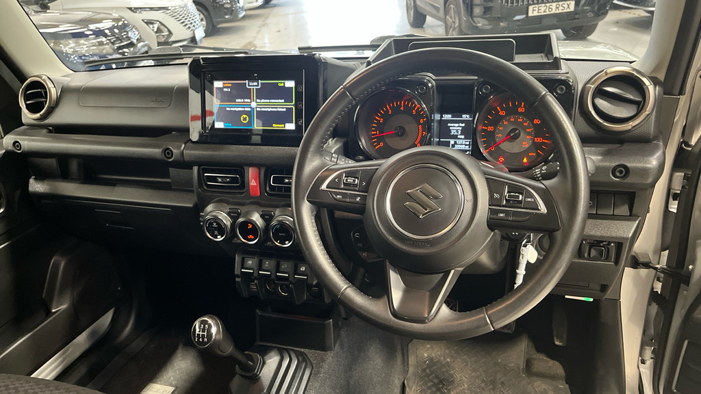 Suzuki Jimny Sz5 White #7