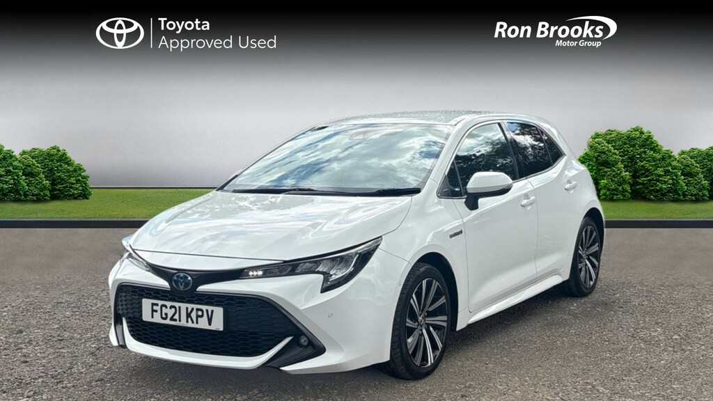 Toyota Corolla 1.8 Vvt-h Design Cvt Euro FG21KPV White #3