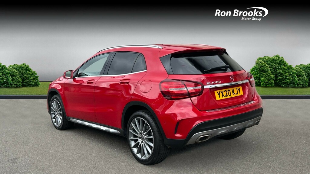 Mercedes-Benz GLA Class 1.6 Gla180 Amg Line Editio YX20KJY Red #4