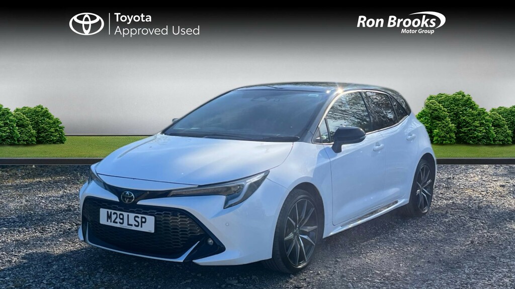 Toyota Corolla 1.8 Vvt-h Gr Sport Cvt Eur FM74RJX White #3