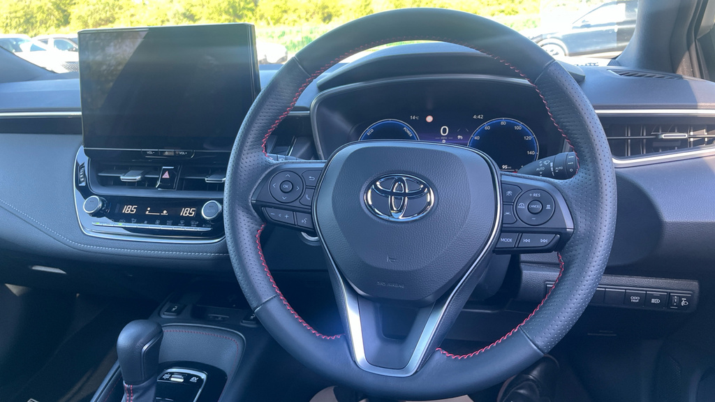 Toyota Corolla 1.8 Vvt-h Gr Sport Cvt Eur FM74RJX White #6