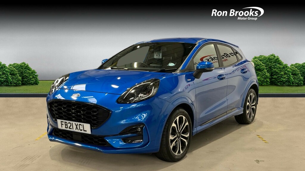 Ford Puma 1.0T Ecoboost Mhev St-line FB21XCL Blue #3